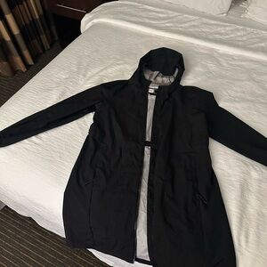 Women's Black Hooded rain jacket ☔️
